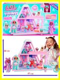 Дом для кукол ЛОЛ с куклой Хаус LOL House Winter Snow Chalet