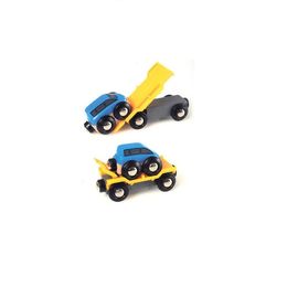 Brio 33577 Вагон автоплатформа с машинкой деревянной ж/д