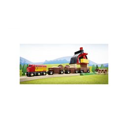 Brio 33719 Деревянная ж/д с переездом и мини-фермой