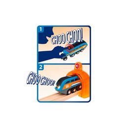 Brio 33971 Поезд с интерактивным тоннелем и записью звука