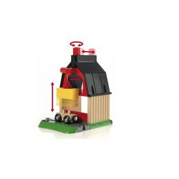 Brio 33719 Деревянная ж/д с переездом и мини-фермой