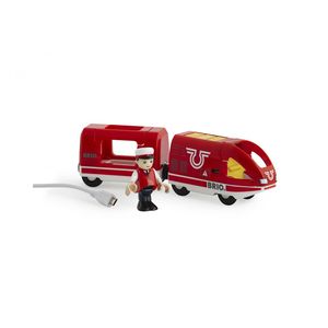 Brio 33746 Пассажирский поезд экспресс с USB подзарядкой