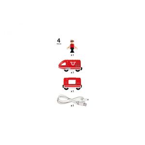 Brio 33746 Пассажирский поезд экспресс с USB подзарядкой