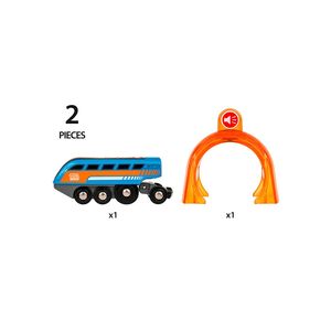Brio 33971 Поезд с интерактивным тоннелем и записью звука
