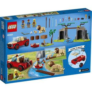 LEGO City - Спасательный внедорожник для зверей 60301