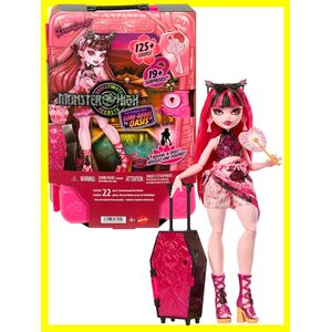 Кукла Monster High Draculaura Монстер Хай с чемоданом Дракулаура JDR50